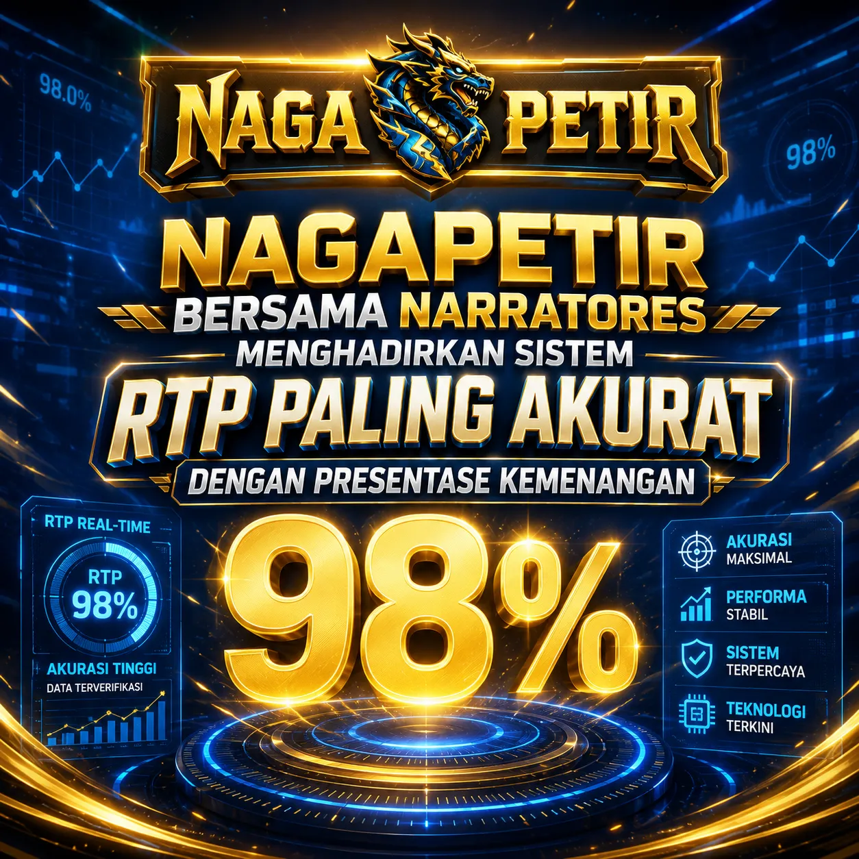 NAGAPETIR Bersama Narratores Menghadirkan Sistem RTP Paling Akurat Dengan Presentase Kemenangan 98%